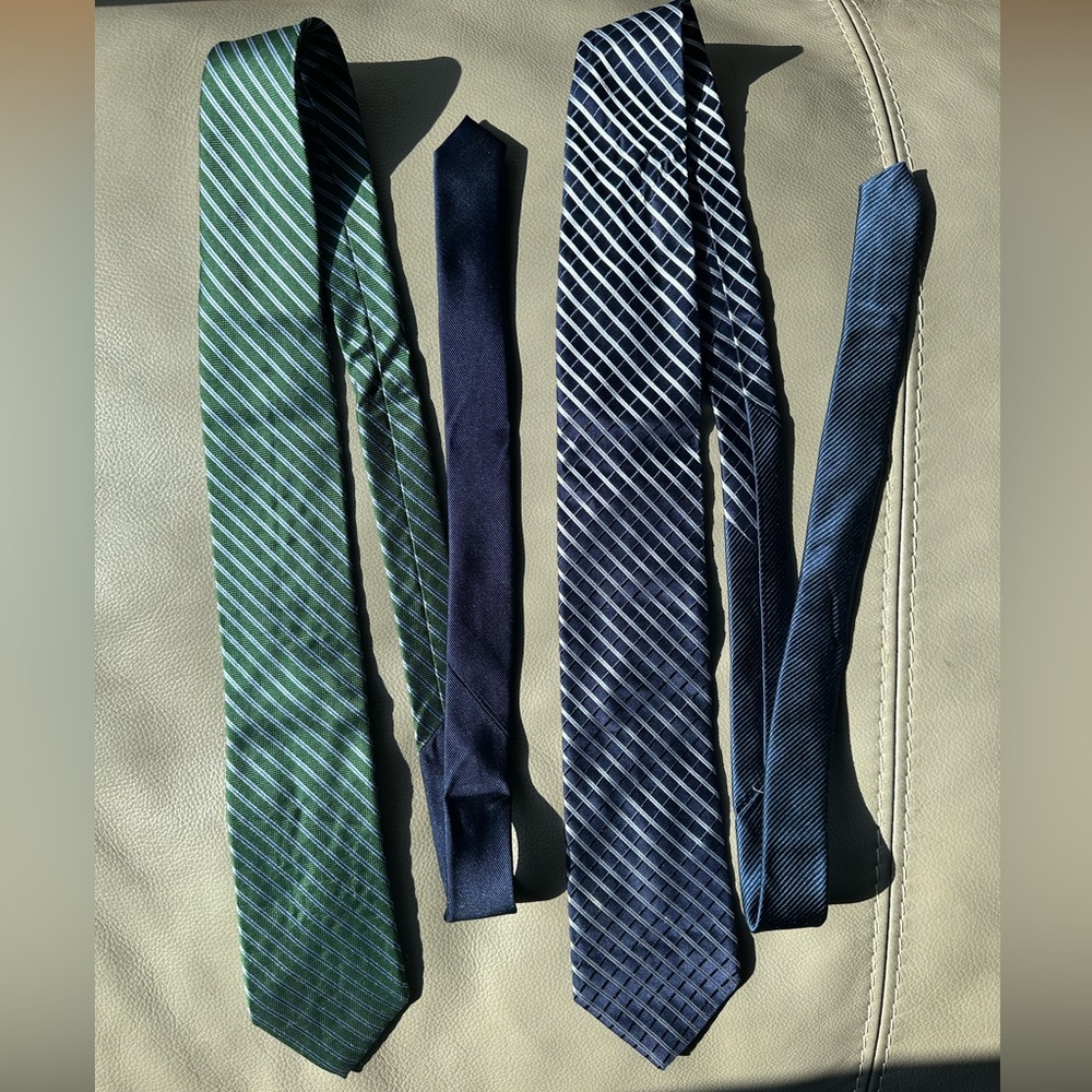 Tommy Hilfiger 100% Silk Ties